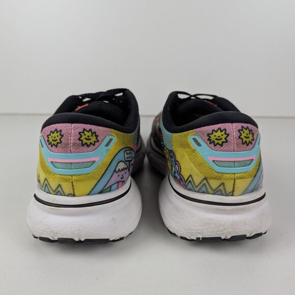 Brooks Ghost 15 Run Proud Running Shoes Women's 7.5 Wednesday Holmes Pride LGBTQ - Picture 7 of 9